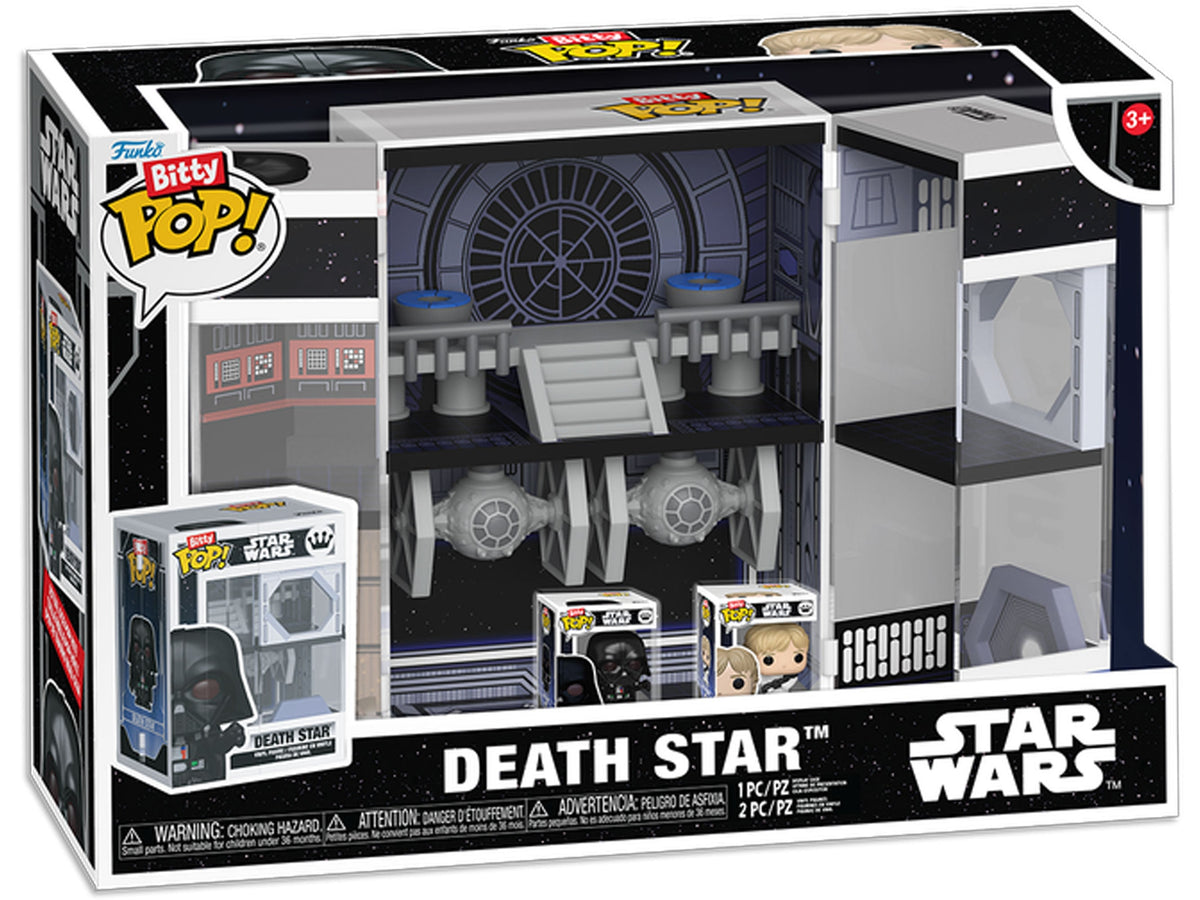Funko Star Wars Bitty Pop! Bitty Box The Death Star with Vader and Luke Skywalker - View 8