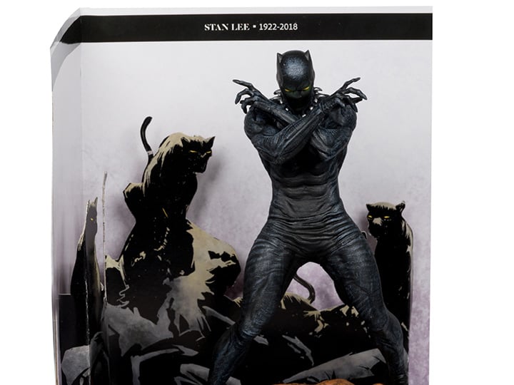 McFarlane Toys Marvel Comics Black Panther (Marvel Knights #4) 1/10 Scale Action Figure - View 2