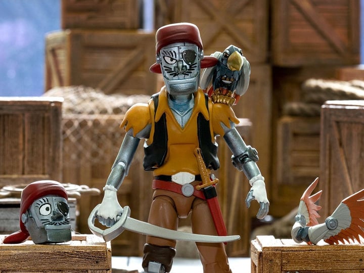 Super7 ThunderCats Ultimates! Captain Cracker and Polly Action Figure - View 2