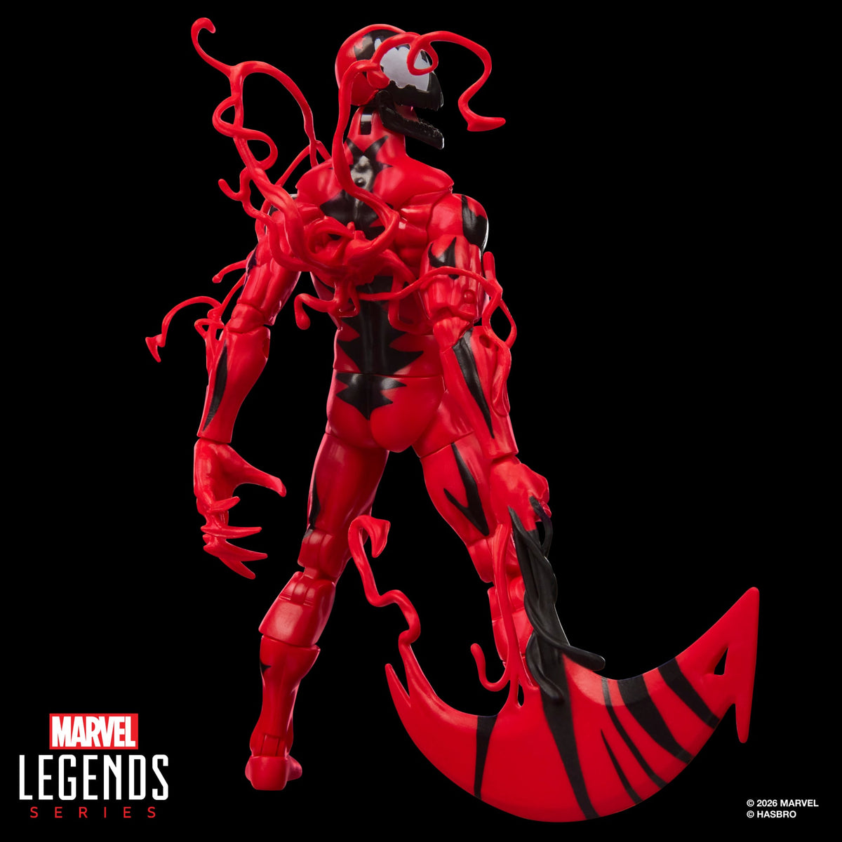 Hasbro Spider-Man: The Animated Series Marvel Legends Retro Collection Carnage Maximum Carnage Cardback - View 6