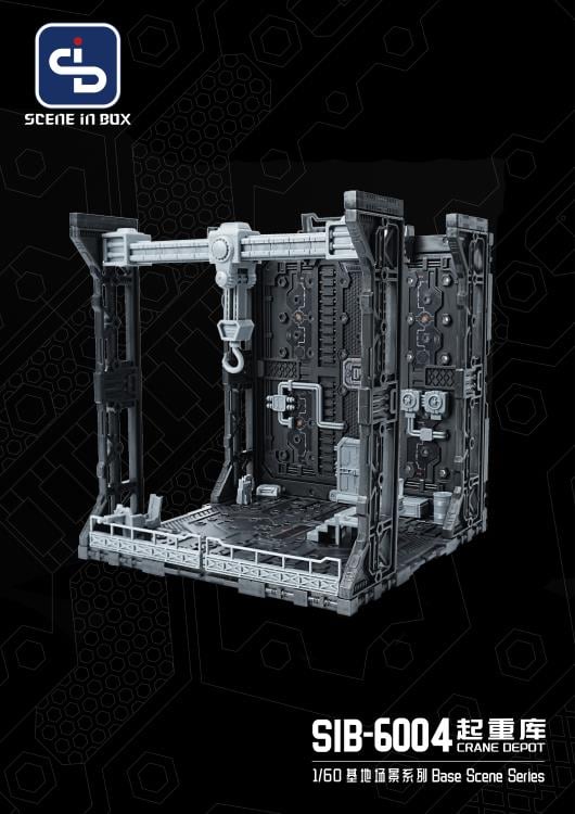 Fresh Retro Scene in Box Crane Depot 1/60 Scale Diorama Display - View 9