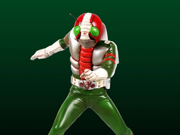 Kaiyodo Kamen Rider V3 Middle Size Series 1/8 Scale Model Kit (7.5-Inch) - View 2