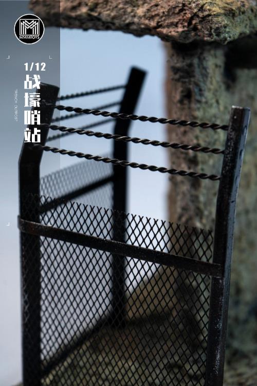 MMMToys Trench Outpost 1/12 Scale Resin Diorama Base - View 11