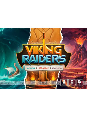 Neowulf Games Viking Raiders Tabletop Board Game for Game Night