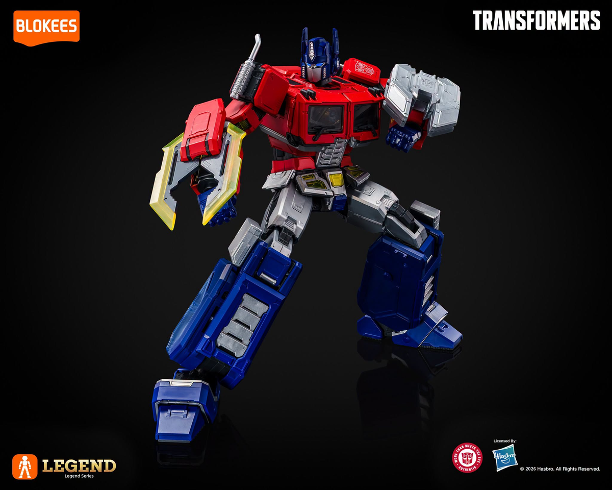 Blokees Transformers Action Edition 07 Optimus Prime (Ver.Evo) 7.9-Inch Model Kit - View 8