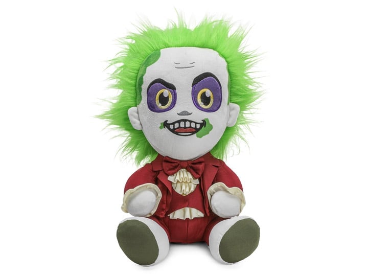 Kidrobot Beetlejuice HugMe Beetlejuice in Red Suit 14-Inch Shake Action Plush - View 2