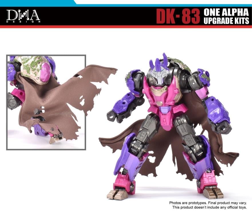 DNA Design DK-83 One Alpha Upgrade Kit ABS and PVC Model Accessory Set - View 6