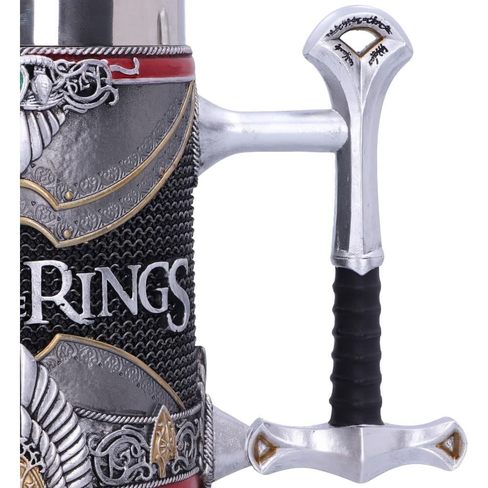 Nemesis Now The Lord of the Rings Aragorn Tankard (6.1-Inch Resin and Steel) - View 8