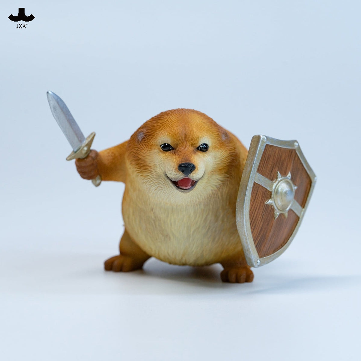 JxK.Studio Sword and Shield Dog (Ver. 2.0) 3.9-Inch Resin Figure - View 3