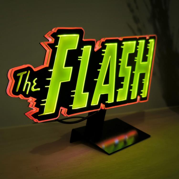 Brandlite DC Classics DC Comics The Flash Retro LED Logo Sign (5-Inch) - View 4