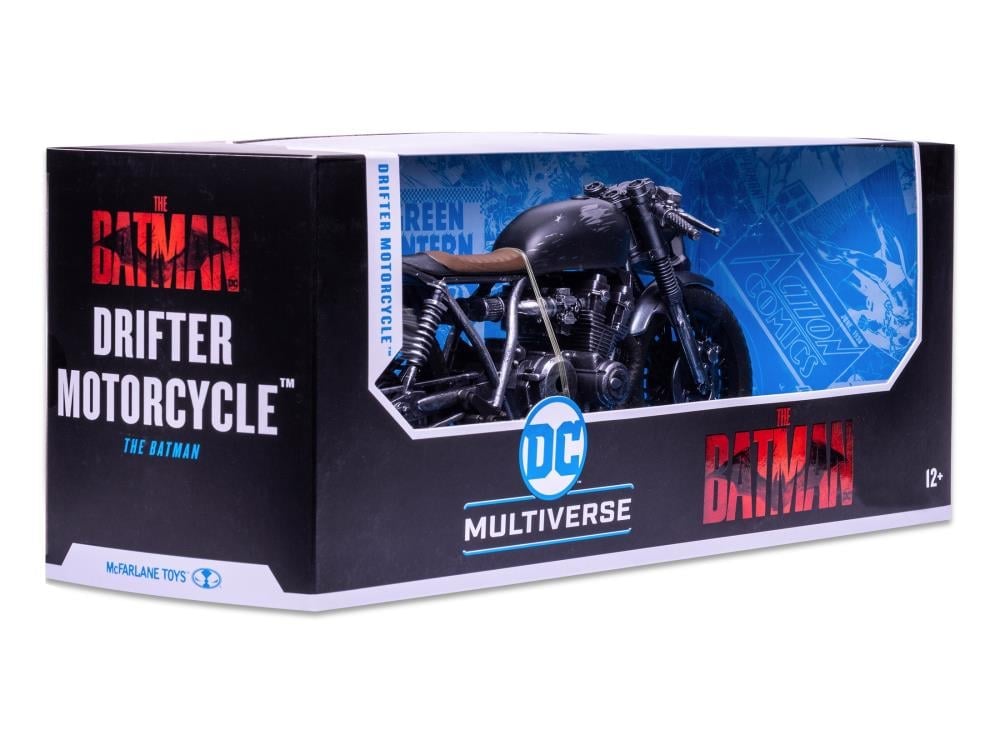 McFarlane Toys DC Multiverse The Batman Drifter Motorcycle Plastic Vehicle - View 10