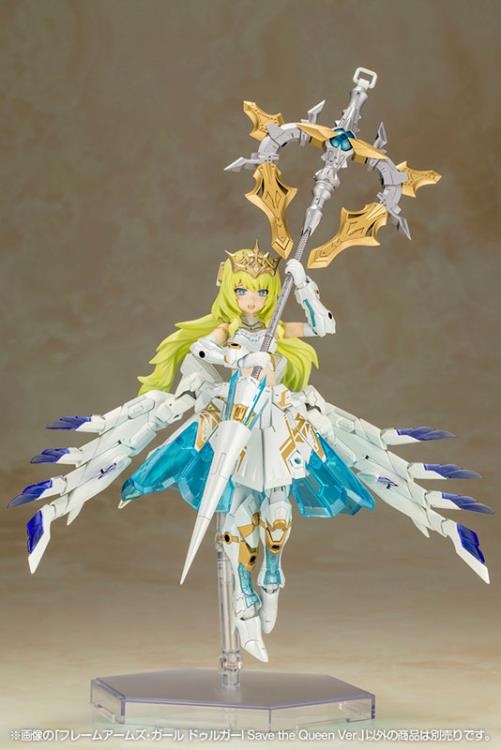 Kotobukiya Frame Arms Girl Durga I (Save the Queen Ver.) Model Kit 6-Inch - View 8