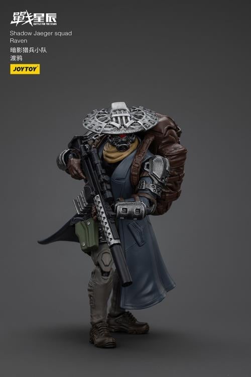 JoyToy Battle for the Stars Shadow Jaeger Squad Raven 1/18 Scale Plastic Action Figure - View 6