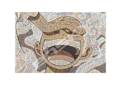 Ensky One Piece Monkey D. Luffy Gear 5 Mosaic Art 1000-Piece Jigsaw Puzzle - View 3