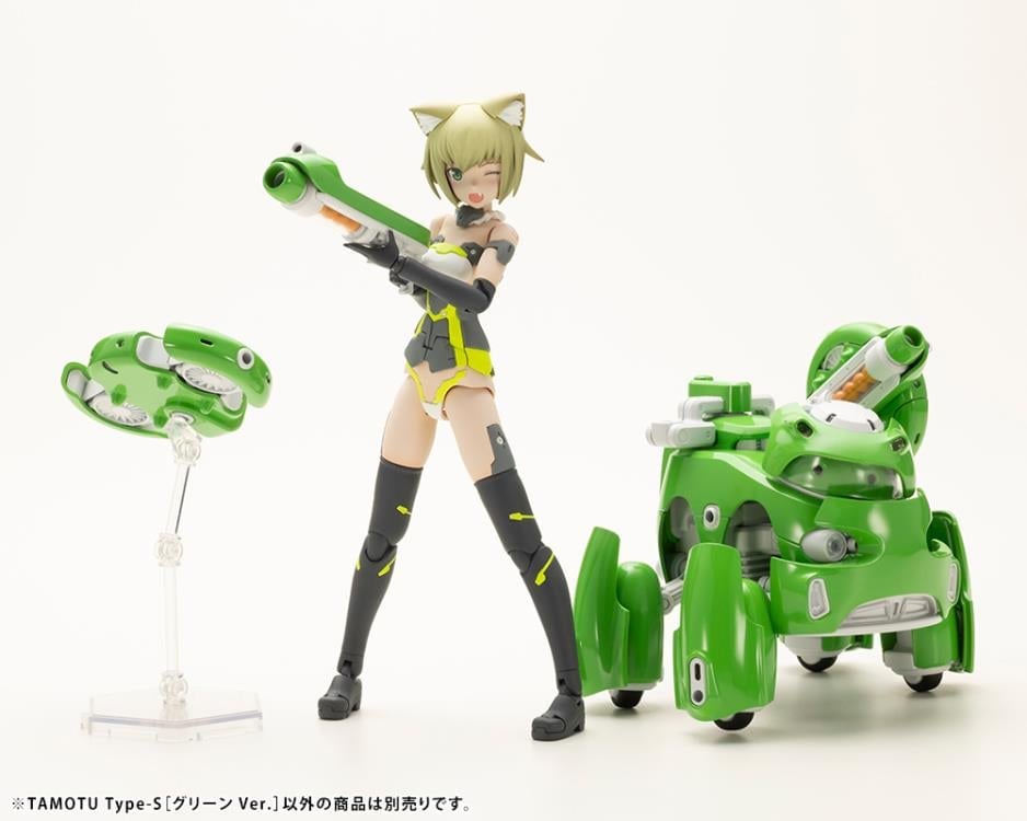 Kotobukiya Maruttoys Tamotu Type-S (Green Ver.) 1/12 Scale Plastic Model Kit - View 11