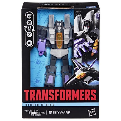 Hasbro The Transformers: The Movie Studio Series 86 Voyager Class Skywarp Plastic Action Figure - View 17