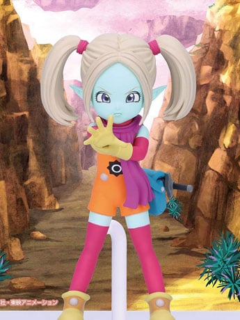 Bandai Banpresto Dragon Ball Daima Panzy Figure with Panel
