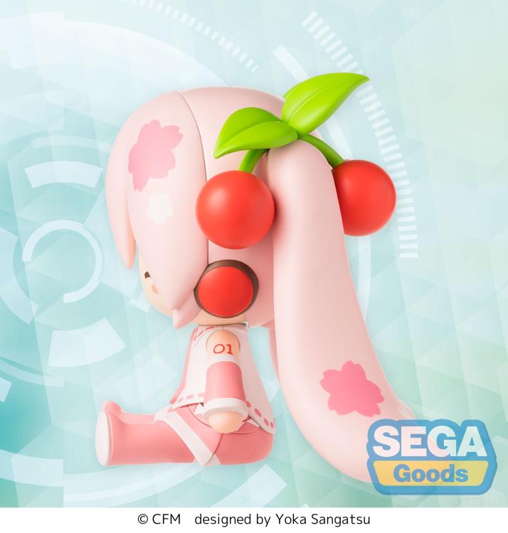Sega Vocaloid Fuwa Petit Sakura Miku Chibi Figure 3-Inch - View 7