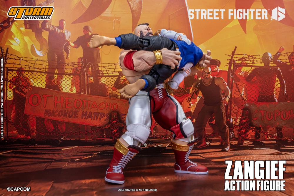 Storm Collectibles Street Fighter 6 Zangief 1/12 Scale Plastic Action Figure - View 34