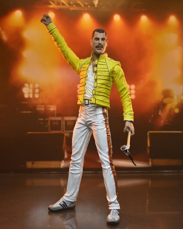 NECA Queen Freddie Mercury (Yellow Jacket) Action Figure - View 3