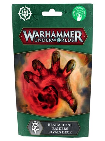 Games Workshop Warhammer Underworlds Realmstone Raiders Rivals Deck
