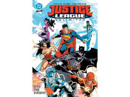 DC Comics Justice League Unlimited Vol. 1: Into the Inferno Hardcover Book - View 2