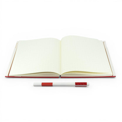 LEGO Locking Notebook with Gel Pen - Red 5009064 (Ages 6+) - View 6